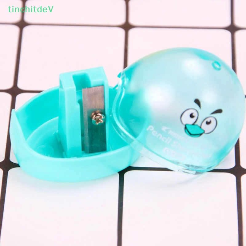 [TinchitdeV] Bộ 4 Đồ Gọt Bút Chì Họa Tiết Hoạt Hình Đơn Giản Cho Trẻ Em [Mới]