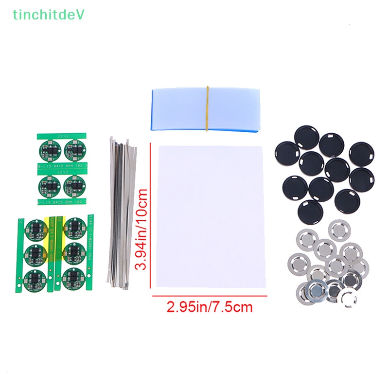 Bộ 10 Bảng Mạch Bảo Vệ Dòng Điện Lithium Kép Mos Kép 3.7V 4A 18650