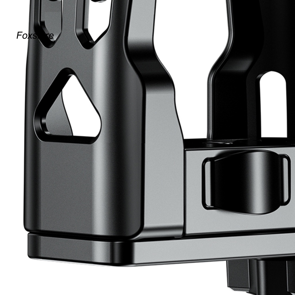 Giá Đỡ Bình Nước Màu Đen Chống Va Chạm Có Thể Điều Chỉnh Cho Xe Đạp