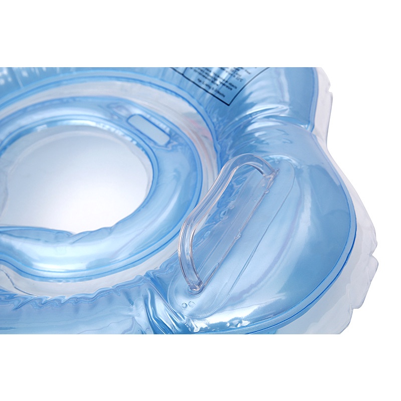 Phao Bơi Bơm Hơi Bằng PVC Dày Hai Lớp 38cm Màu Sắc Ngẫu Nhiên Cho Bé