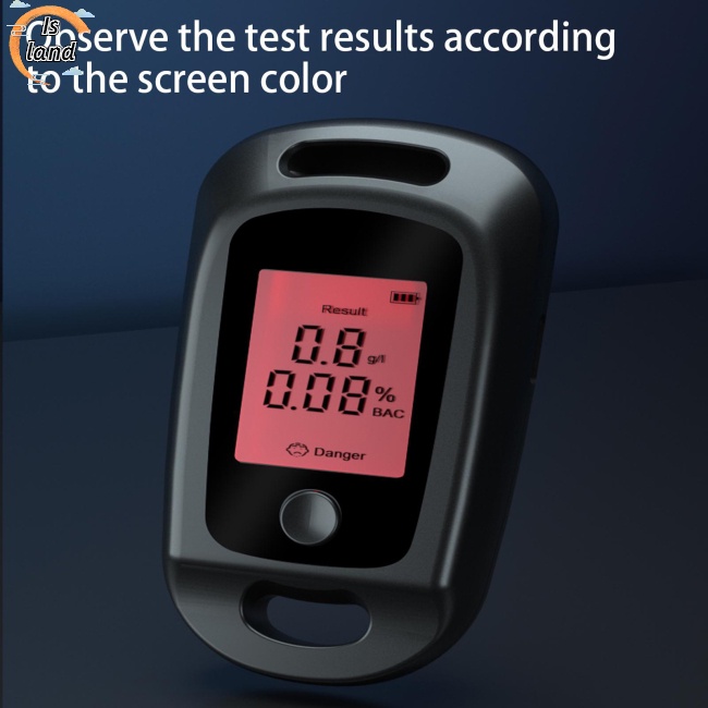 Máy Kiểm Tra Hơi Thở Kỹ Thuật Số Cầm Tay Độ Chính Xác Cao Có Thể Sạc Lại Bằng Cổng Usb