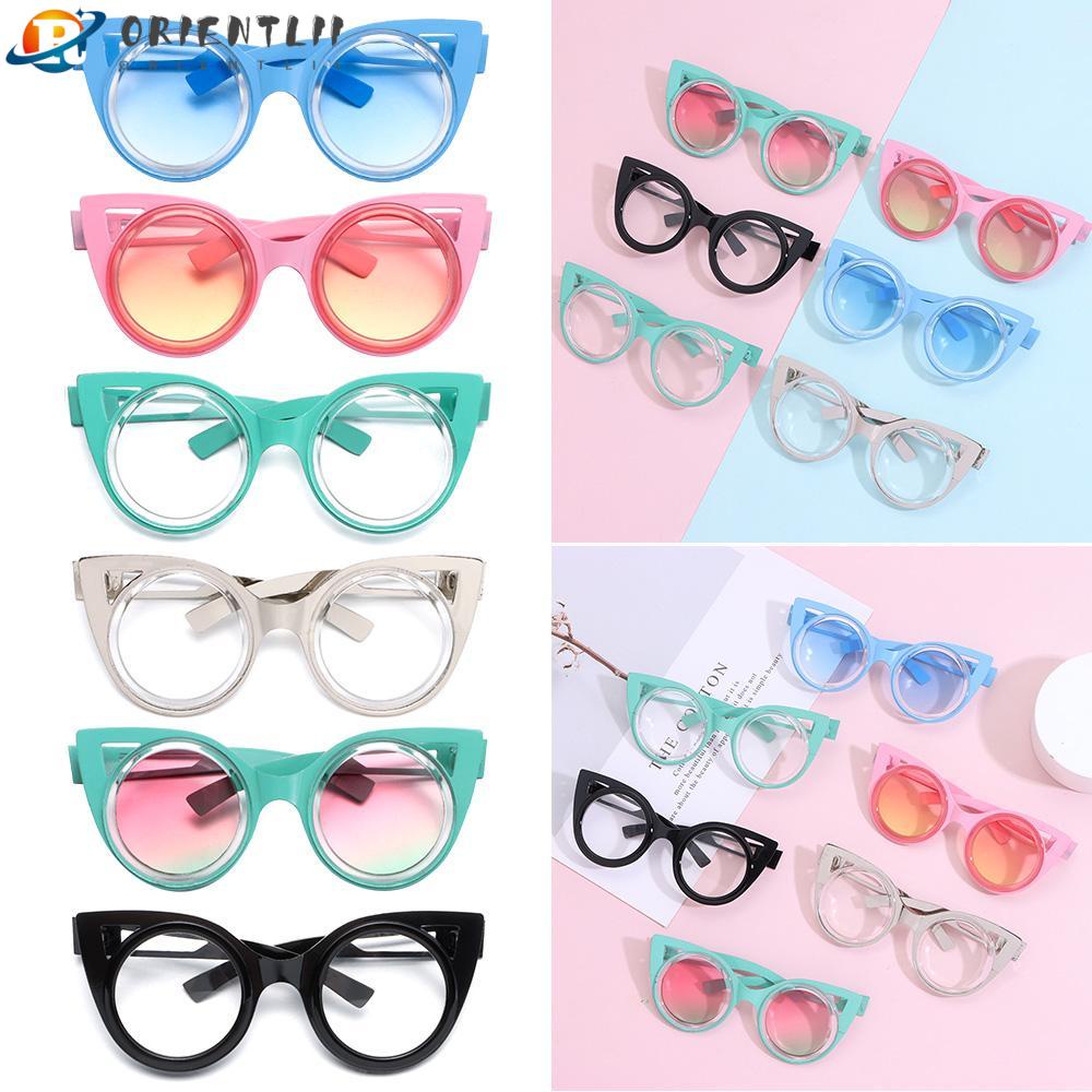 Kính Mắt Gọng Tròn Mini Dễ Thương Cho Búp Bê BJD 1 / 31 / 4