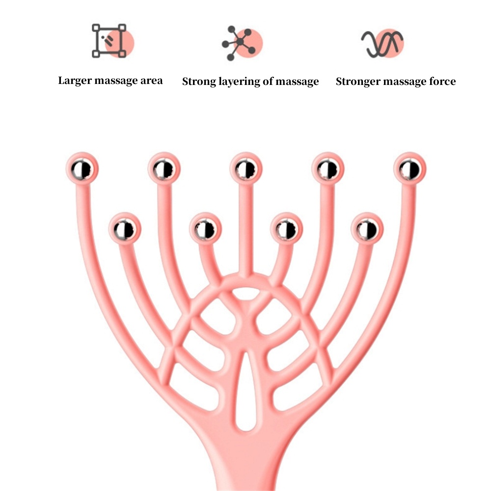 Dụng Cụ Mát Xa Da Đầu Thư Giãn Cơ Thể Giảm Căng Thẳng