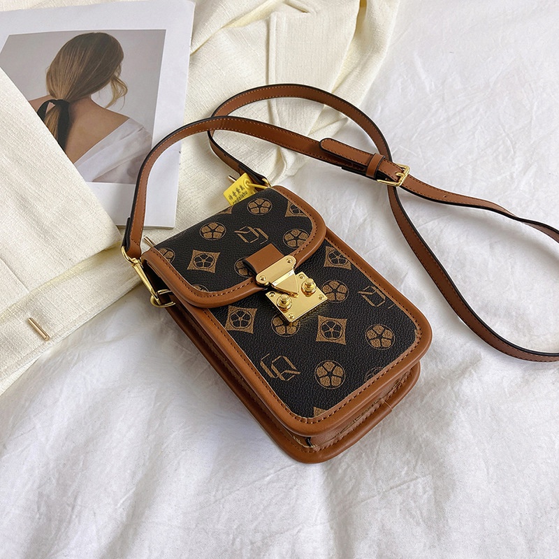 Túi Đeo Vai Đựng Điện Thoại mini In Họa Tiết Thời Trang Cao Cấp