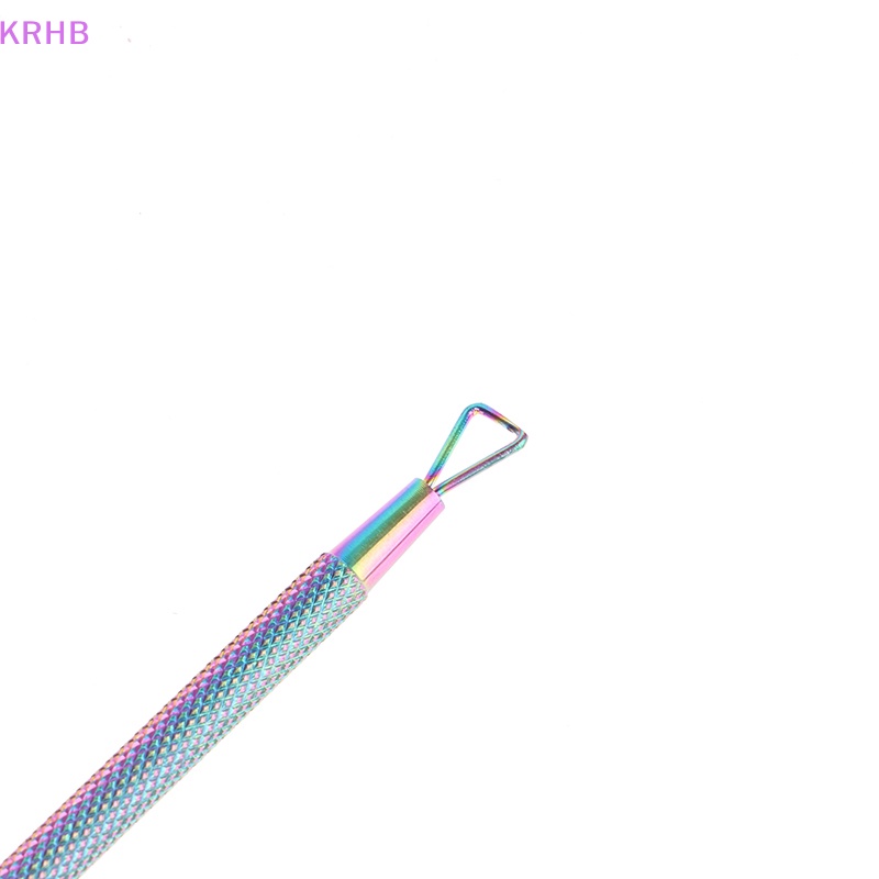 1 Dụng Cụ Hai Đầu Bằng Thép Không Gỉ Chuyên Dụng Trang Trí Móng Nghệ Thuật Mới