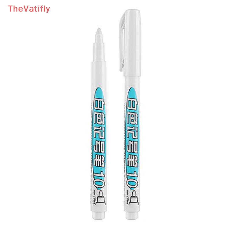 Set 1 / 3 Bút Lông Màu Trắng Ngòi 1mm Chống Thấm Nước