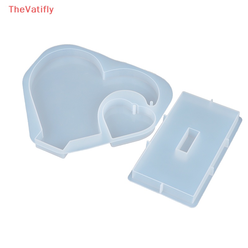 Khuôn Silicone Làm Khung Ảnh [Thevalifly] Với Đế Bán Vĩnh Viễn Hình Trái Tim Bán Chạy
