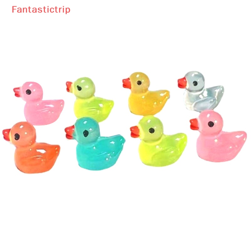 [Fantastictrip] Set 10 Mô Hình Búp Bê Mini Phát Sáng Trong Bóng Tối Trang Trí Tiểu Cảnh Craf Mới