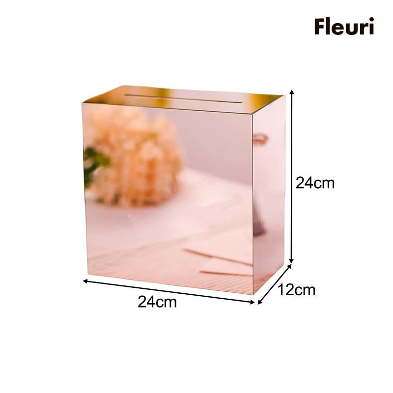 Hộp Đựng Thẻ Bằng Acrylic Siêu Bền Tiện Dụng Cho Sinh Nhật / Đám Cưới