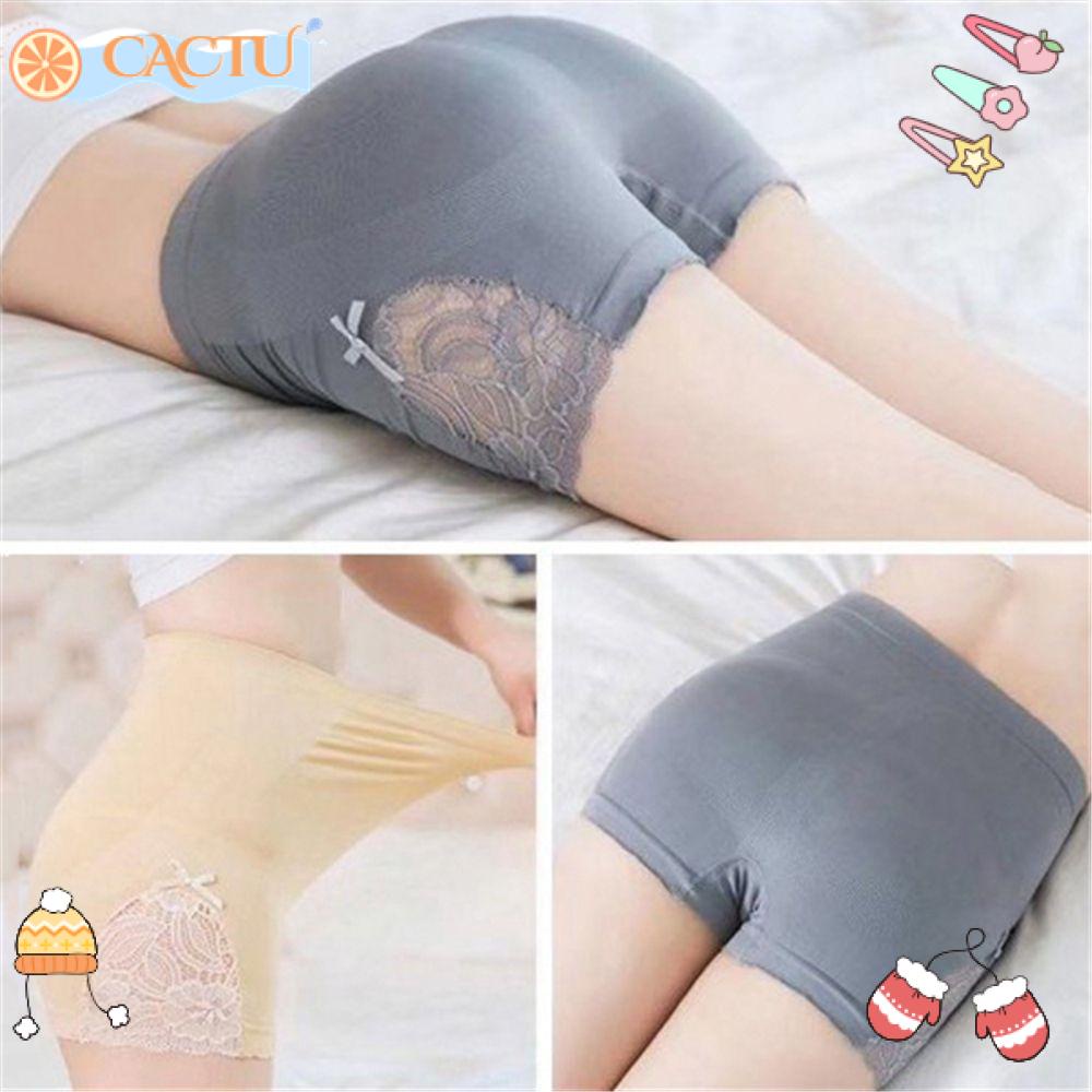 Quần Lót Ren Ngắn Mặc An Toàn Chống Chói Cho Nữ