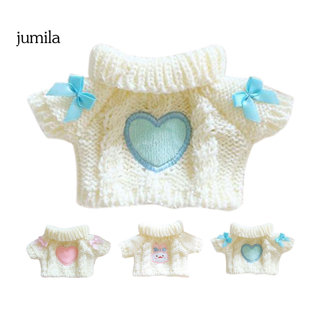 [JU] Áo Sweater Dệt Kim Dễ Thương Làm Quà Tặng Cho Búp Bê Mặc Hàng Ngày
