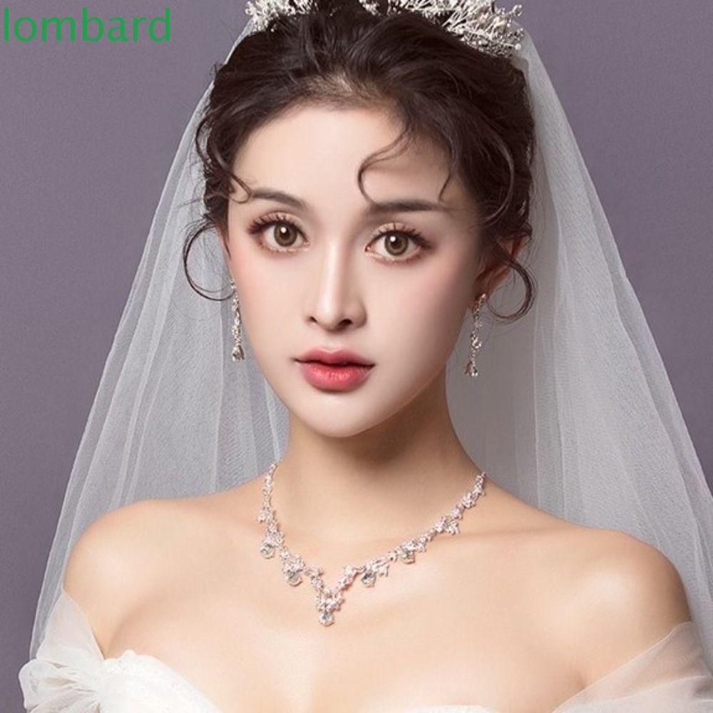 Bộ Trang Sức Đám Cưới Thiết Kế Sang Trọng Cao Cấp|Bông Hoa Sang Trọng Phong Cách Vintage|Vòng Cổ Choker Thời Trang Cá Tính