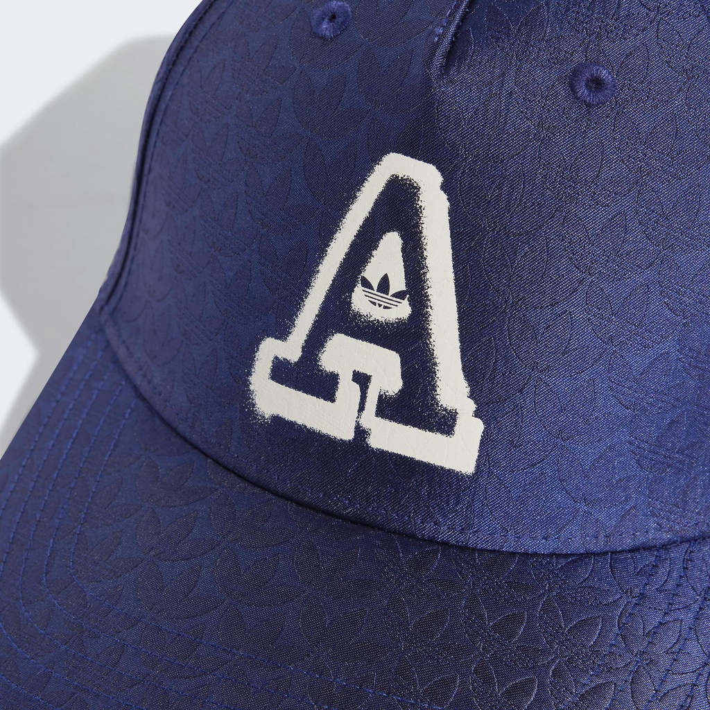 adidas Phong cách sống Mũ Bóng Chày Jacquard Ba Lá Monogram Nữ Màu xanh da trời IC2094