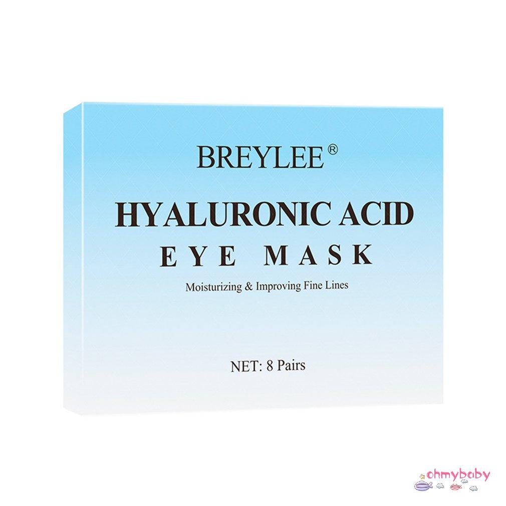 [OMB] 8 Đôi Mặt Nạ Mắt Axit Hyaluronic Giảm Nếp Nhăn Bọng Quầng Thâm Áp Lực Túi Chống Lão Hóa Dưới Miếng Dán [Z/5]