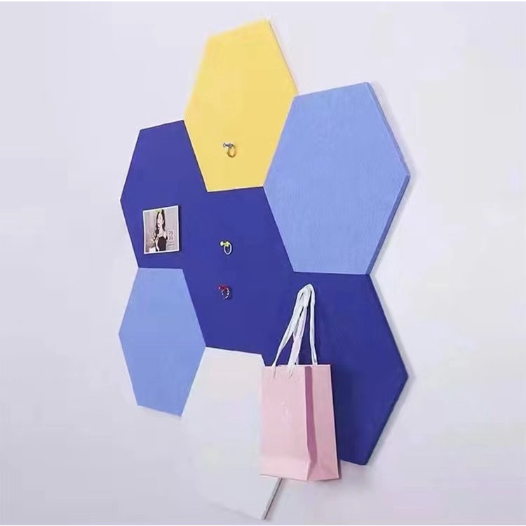 Miếng Dán Tường Trang Trí Hình Lục Giác 3D Đa Năng Dành Cho Phòng Trẻ Em