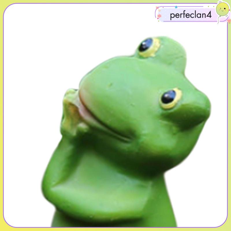 Set 3 Bức Tượng Ếch Ôm Chậu Hoa Treo Trang Trí Dễ Thương Perfeclan4