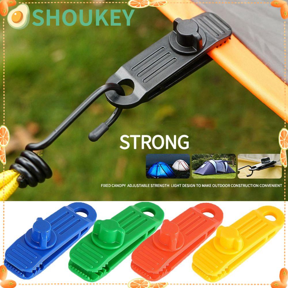 Set 1 / 4 Kẹp Lều Trại Có Thể Xoay Tiện Dụng Giá Đỡ