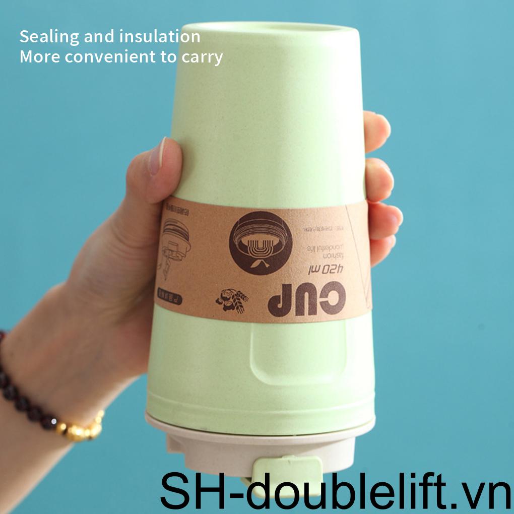Cốc Uống Nước Bằng Tre Dung Tích Lớn Tiện Dụng Mang Theo Du Lịch Dã Ngoại