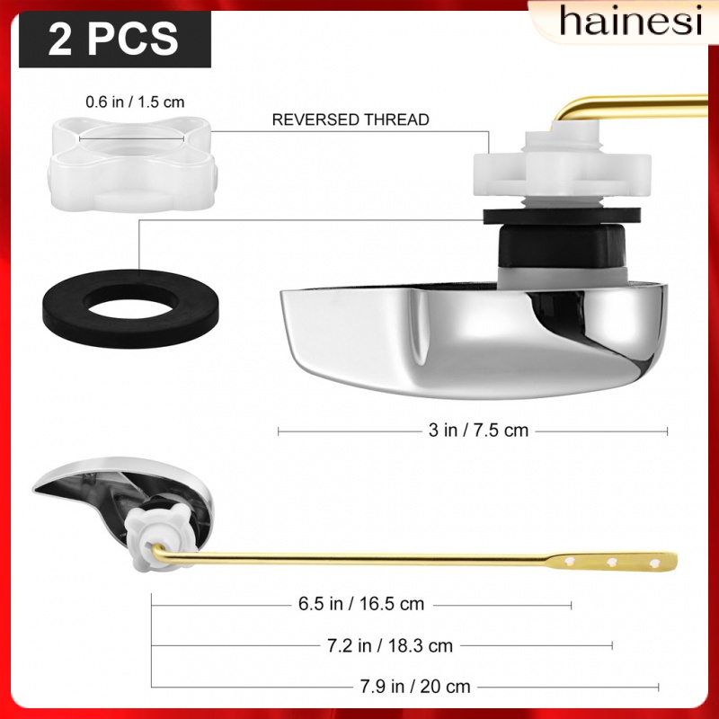 Set 2 Tay Cầm Xả Bồn Cầu Trước Thay Thế Tiện Dụng❤️