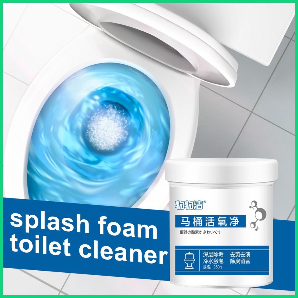 Chất Tẩy Rửa Toilet Làm Sạch Phòng Tắm Bằng Xốp Hoạt Tính Mạnh Mẽ jiwvn
