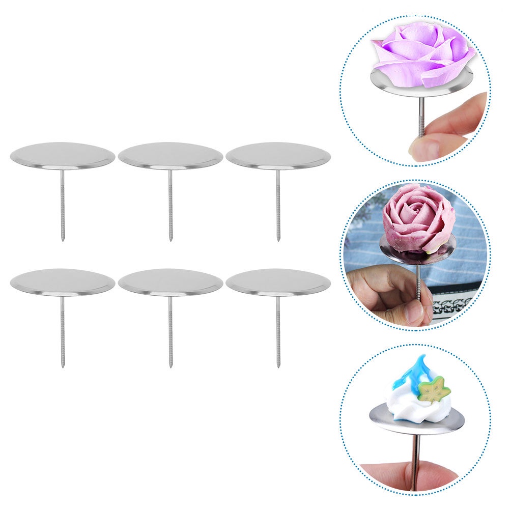 Set 6 Đầu Bắt Bông Kem Bằng Thép Không Gỉ