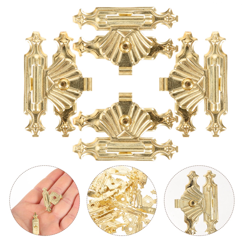 Bộ 20 Chốt Cài Nhỏ Phong Cách Cổ Điển Dùng Trang Trí Hộp Trang Sức