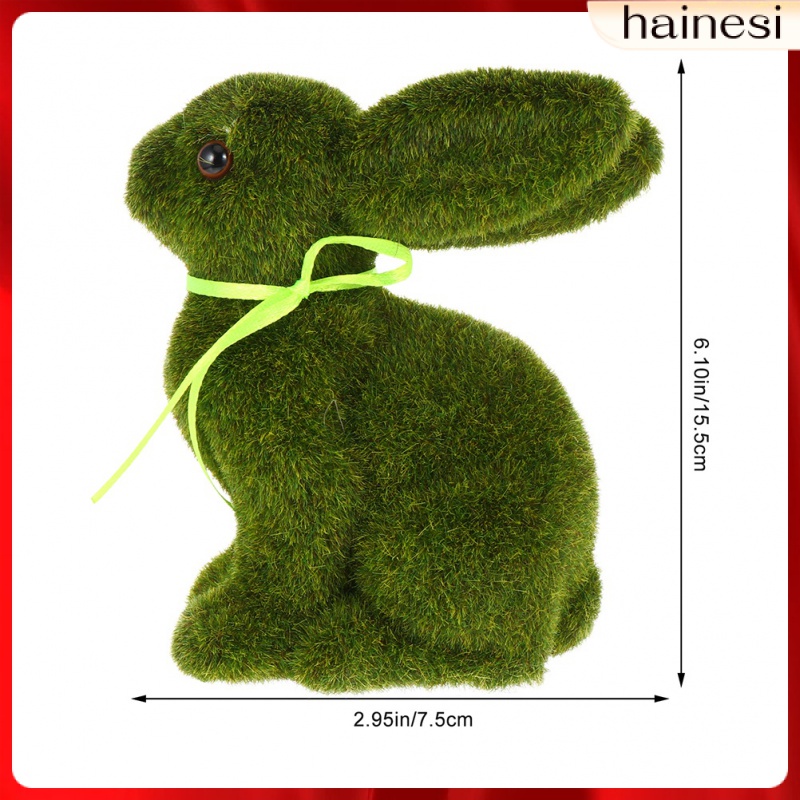 Set 2 Bức Tượng Thỏ Để Bàn Trang Trí Phục Sinh