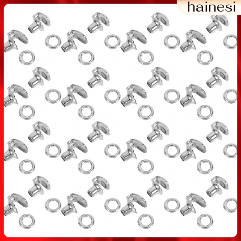 Set 20 Móc Khóa Cố Định Dây Giày / Túi Xách Bằng Đồng Thau Co Giãn DIY