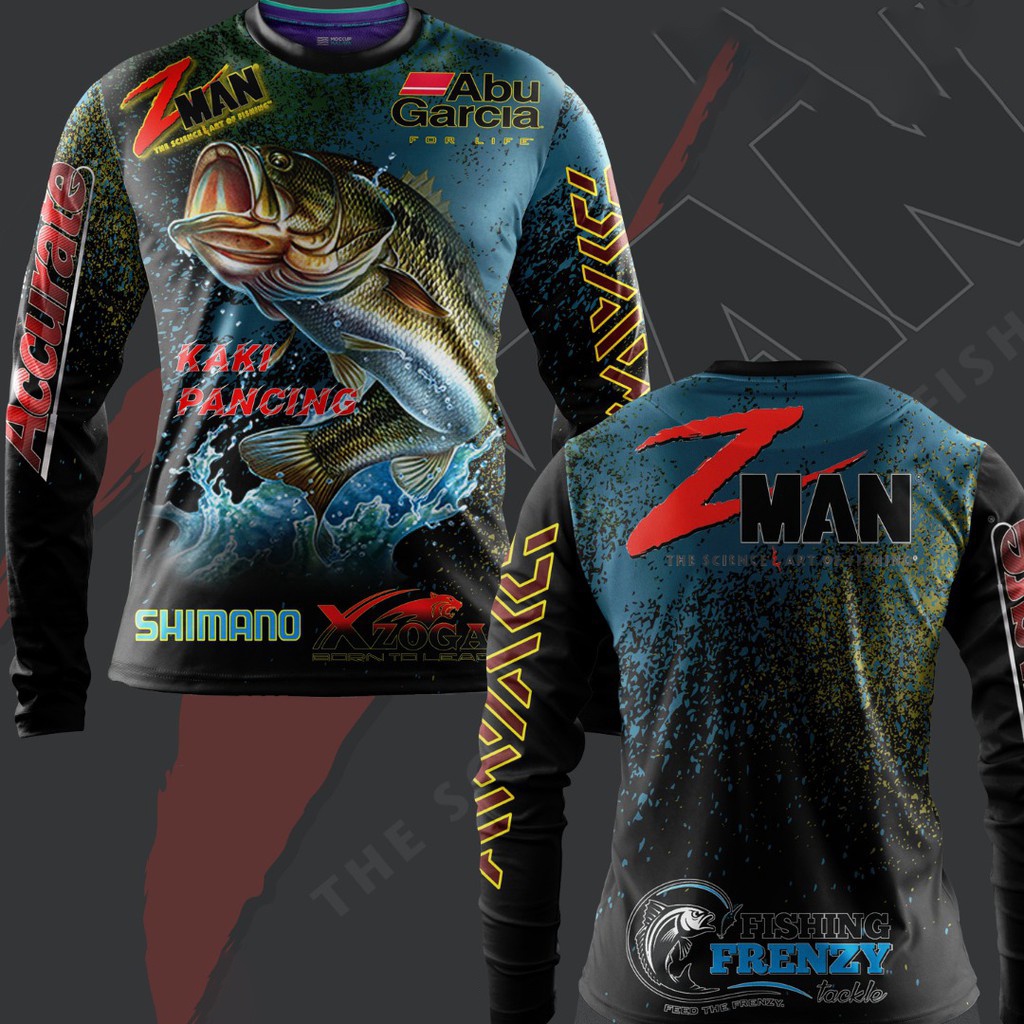 Áo Thun Câu Cá BASS Tay Dài