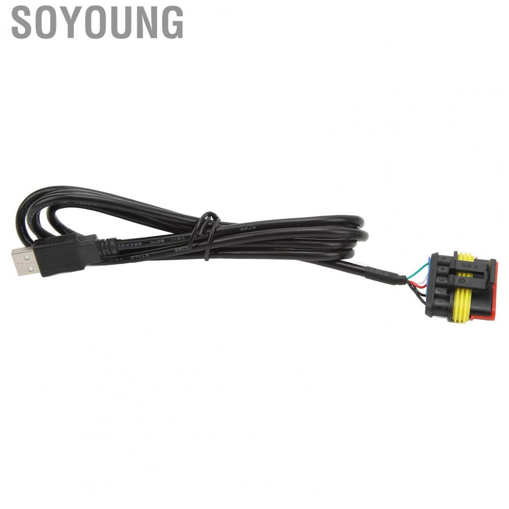 Soyoung Diagnostic Cable  Flexible USB Line 12V High Accuracy Abrasion Resistant for Electric Vehicles