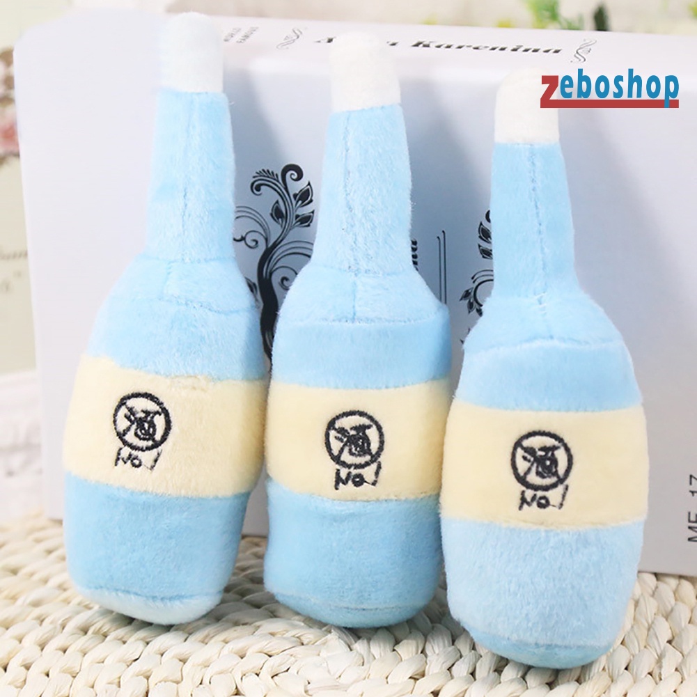 Đồ Chơi Nhồi Bông Mềm Mại Phát Ra Tiếng Kêu Vui Nhộn Cho Thú Cưng