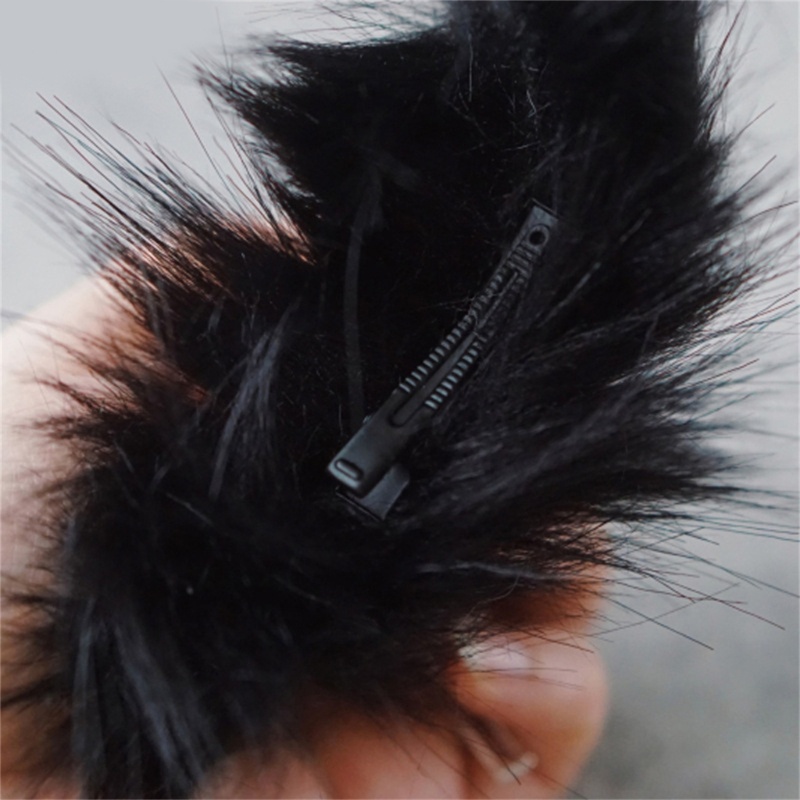 Kẹp Tóc Hình Mèo Dùng Hóa Trang Phong Cách Punk Dành Cho Bé Gái