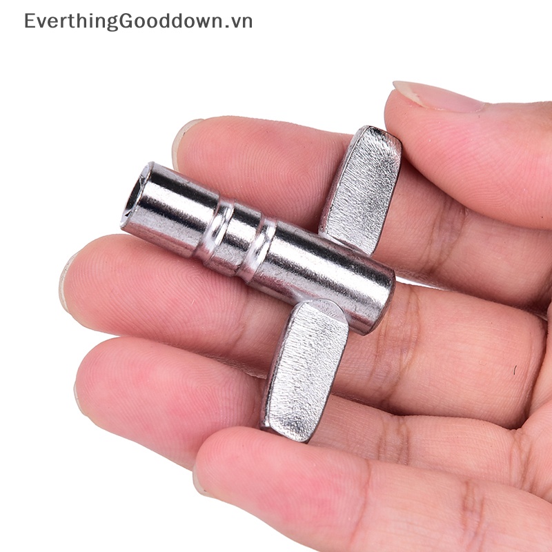 Everthinggooddown 3 Phím Điều Chỉnh Tông Da Trống Bằng Kim Loại Bền Hình Vuông
