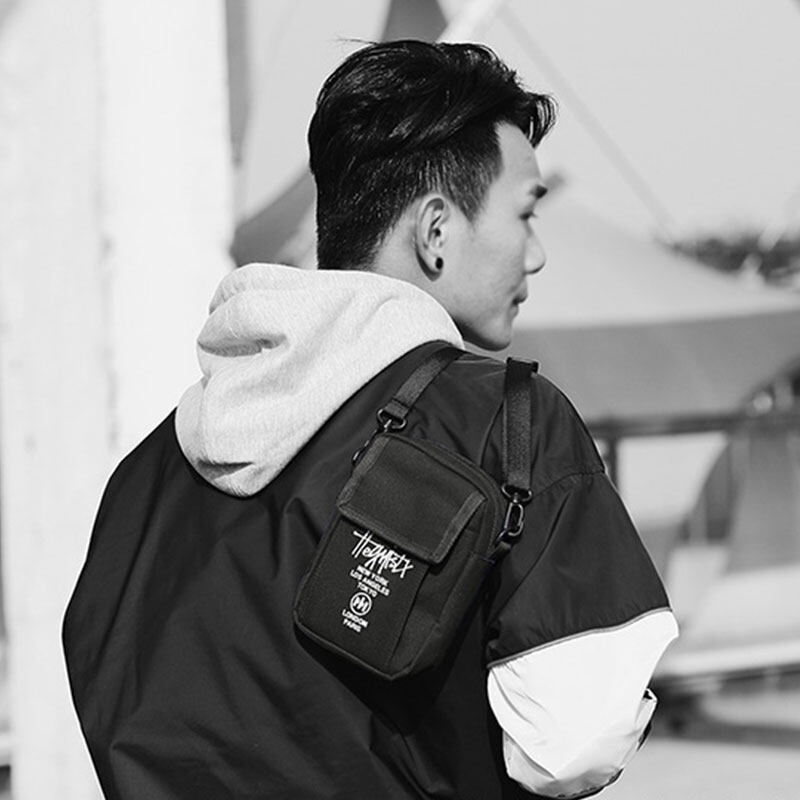 Deere Jack Túi Đeo Chéo Đa Chức Năng Phong Cách Hàn Quốc Đơn Giản Thời Trang Cho Nam Và Nữ