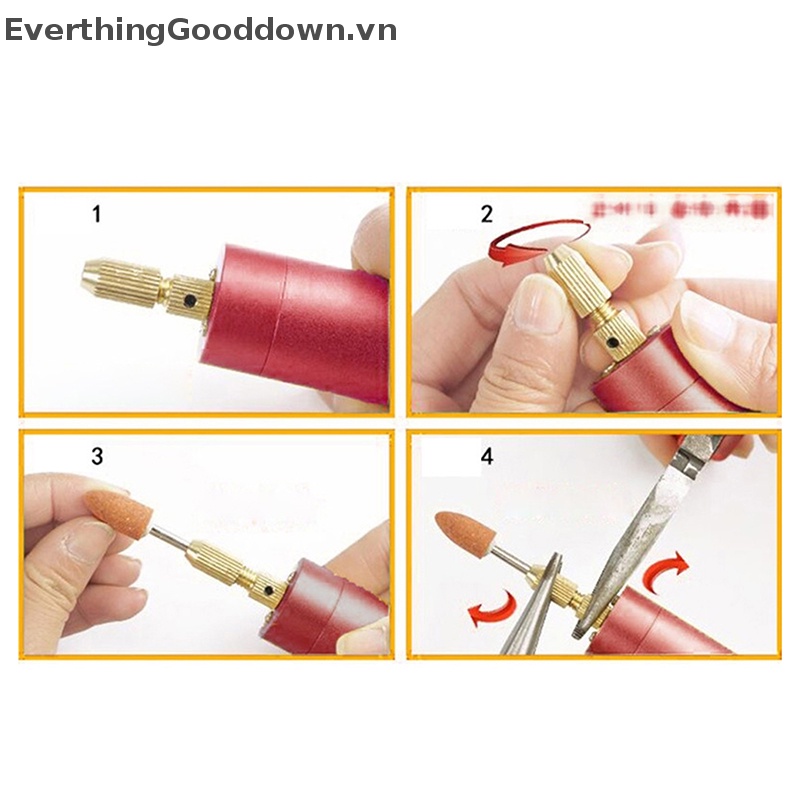 Bộ Mũi Khoan Xoắn Cầm Tay Bằng Nhôm DIY