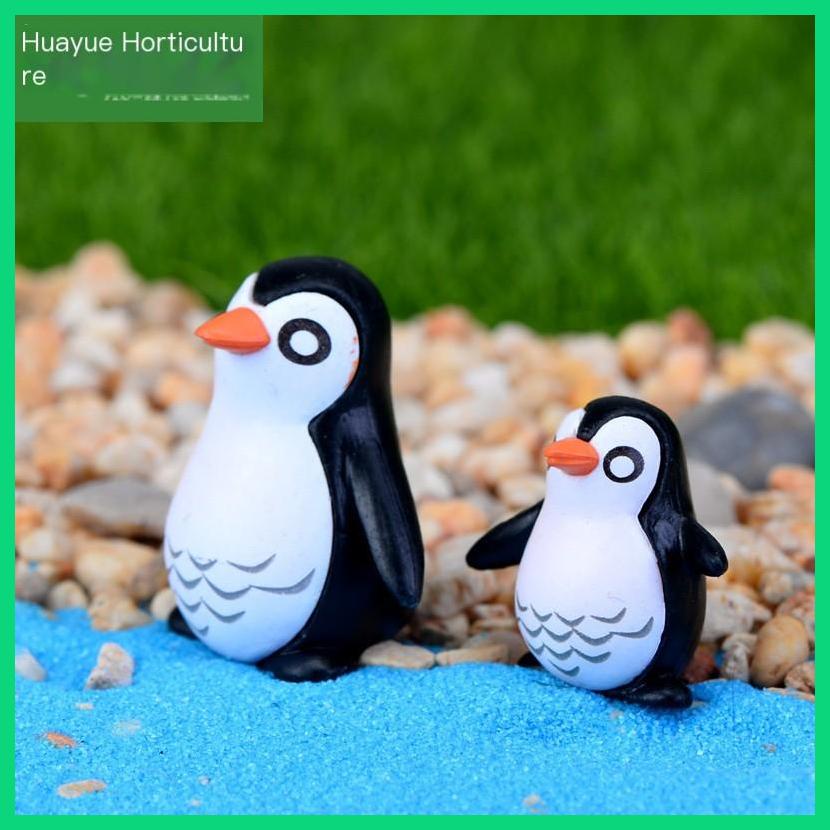 Búp Bê Chim Cánh Cụt Và Con Trai Bằng Nhựa Dễ Thương Đa Năng DIY