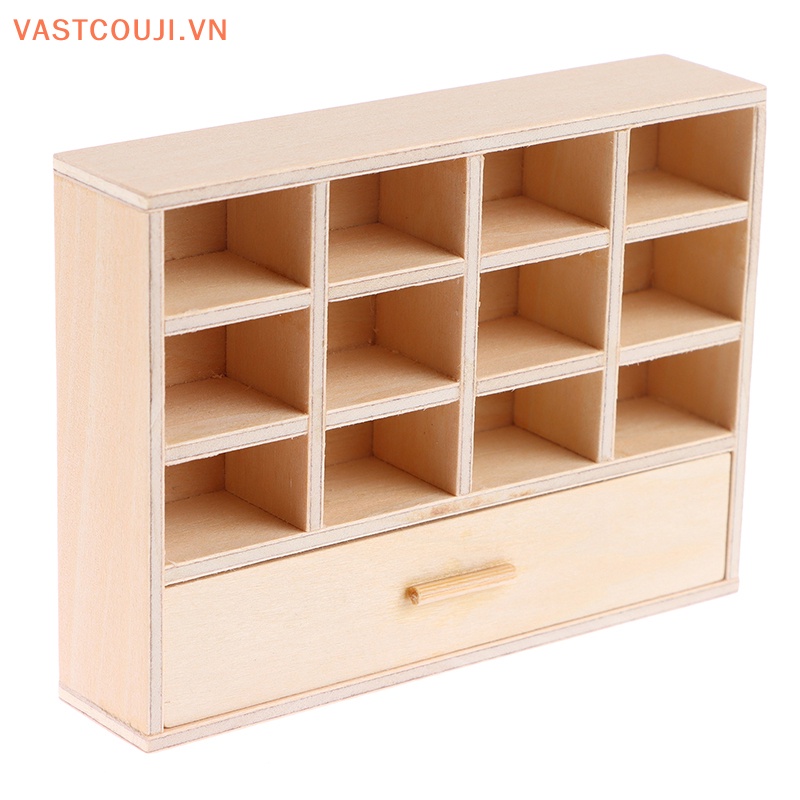 Mô Hình Tủ Sách / Ngăn Kéo 1: 12 Độc Đáo Trang Trí Nhà Búp Bê
