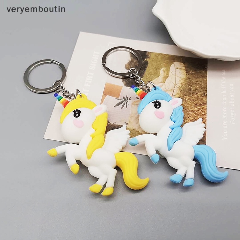 Móc Khóa Hình Ngựa Một Sừng Dễ Thương