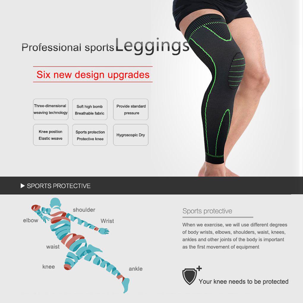 Băng Quấn Bảo Vệ Đầu Gối Co Giãn Chống Trượt Khi Chơi Thể Thao