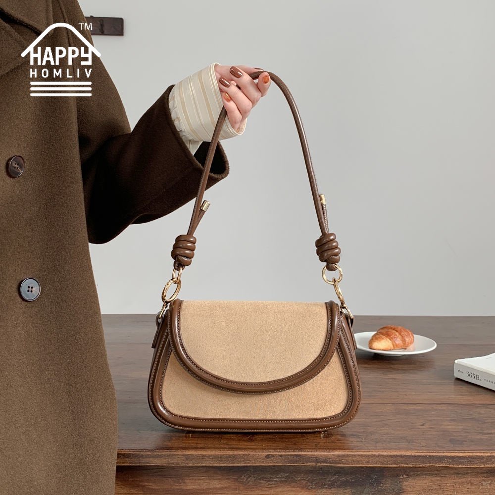 Túi đeo vai HAPPY HOMLIV thiết kế mới dễ phối đồ thời trang cao cấp cho nữ