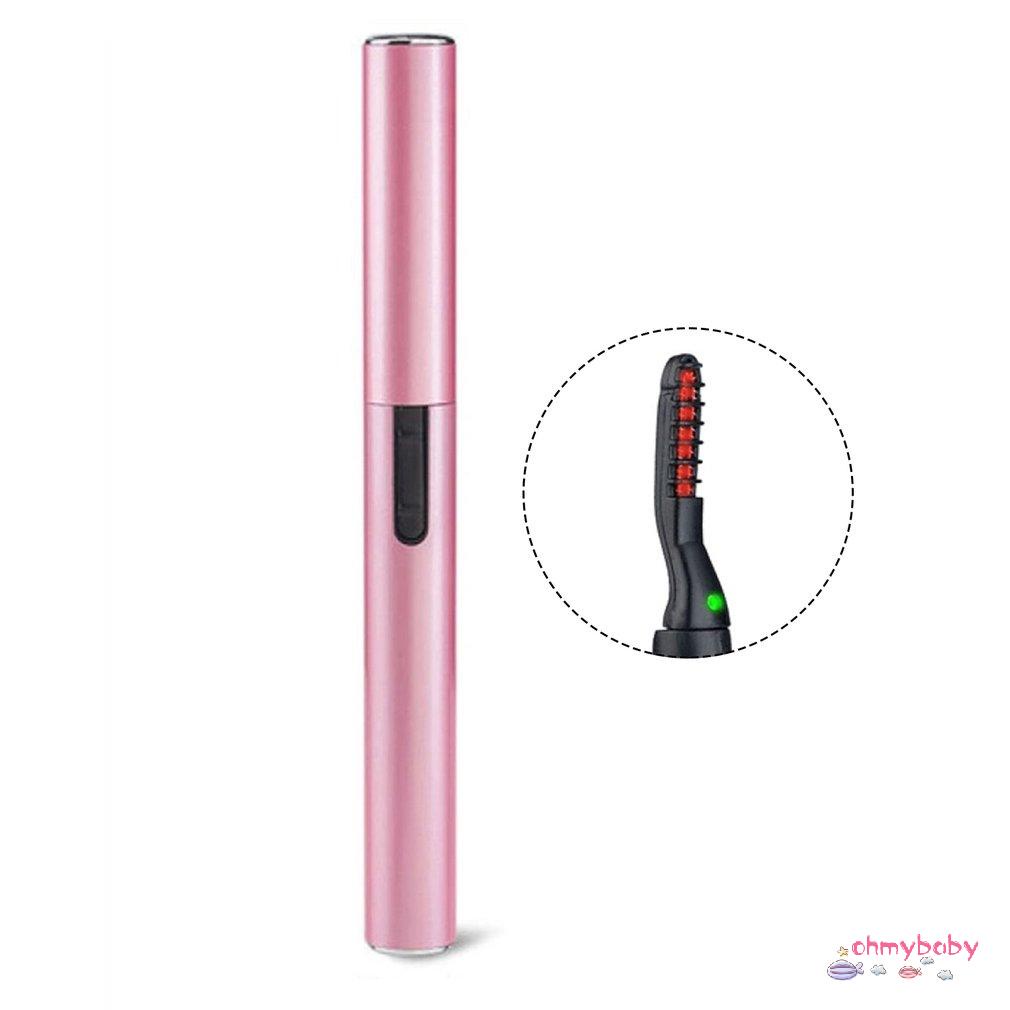 [OMB] Điện Mi Di Động Bút Phong Cách Bàn Chải Xoay Làm Nóng Mascara Trang Điểm Mắt Dụng Cụ Đẹp [Z/3]