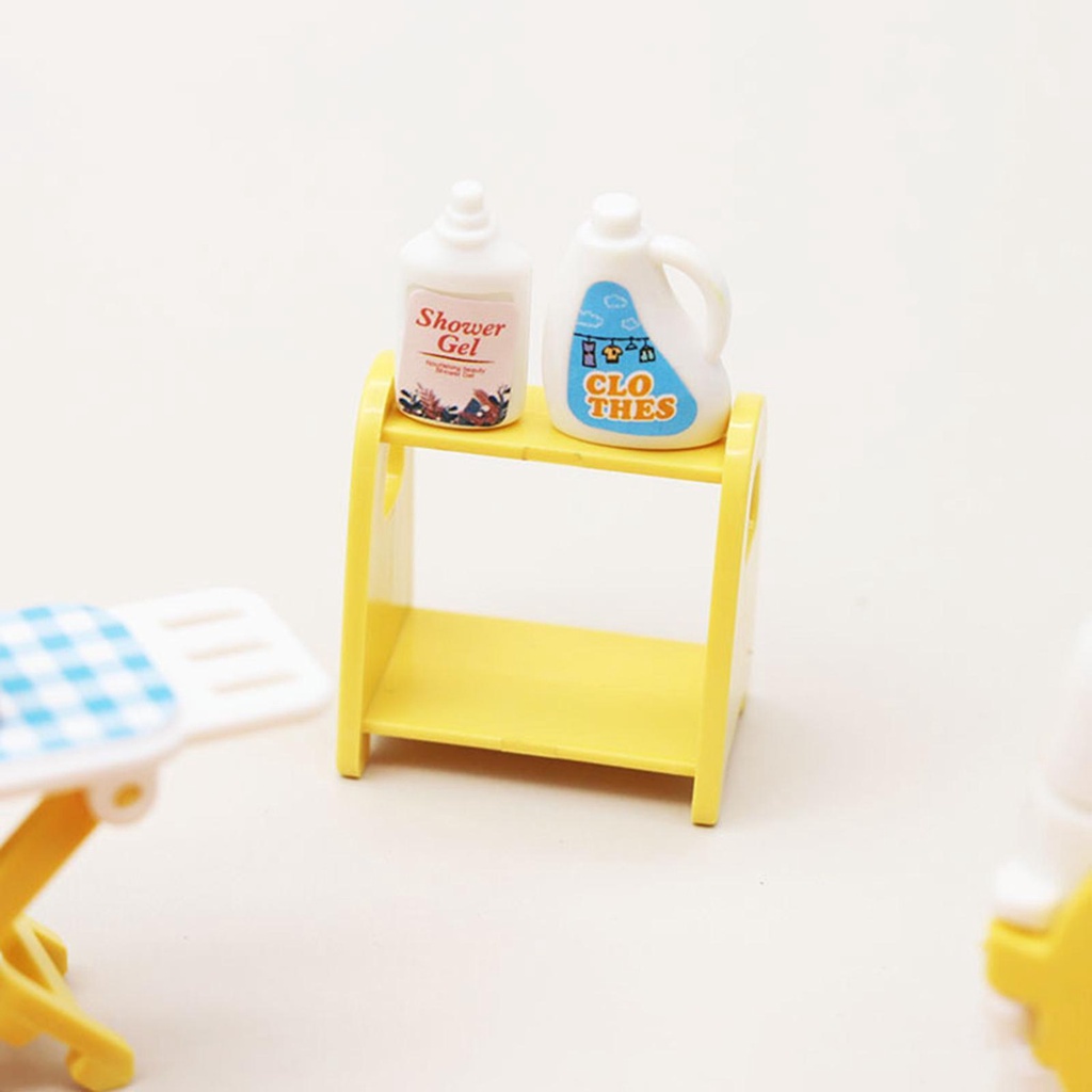 Bộ Phụ Kiện Phòng Giặt Đồ Cho Nhà Búp Bê