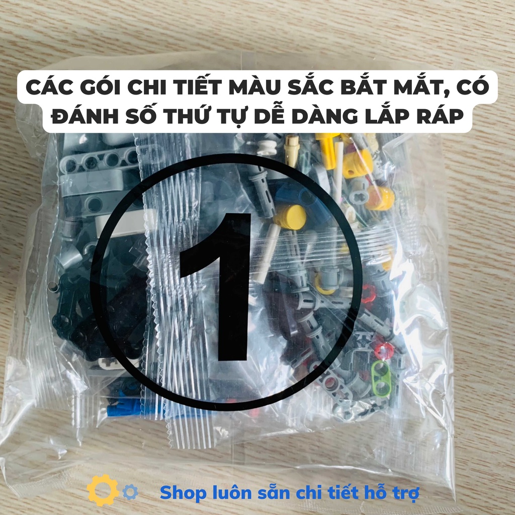 Mô hình lắp ráp  siêu xe technic  GT 42154 tỉ lệ 1:10 1466 PCS cung cấp bởi Pluton