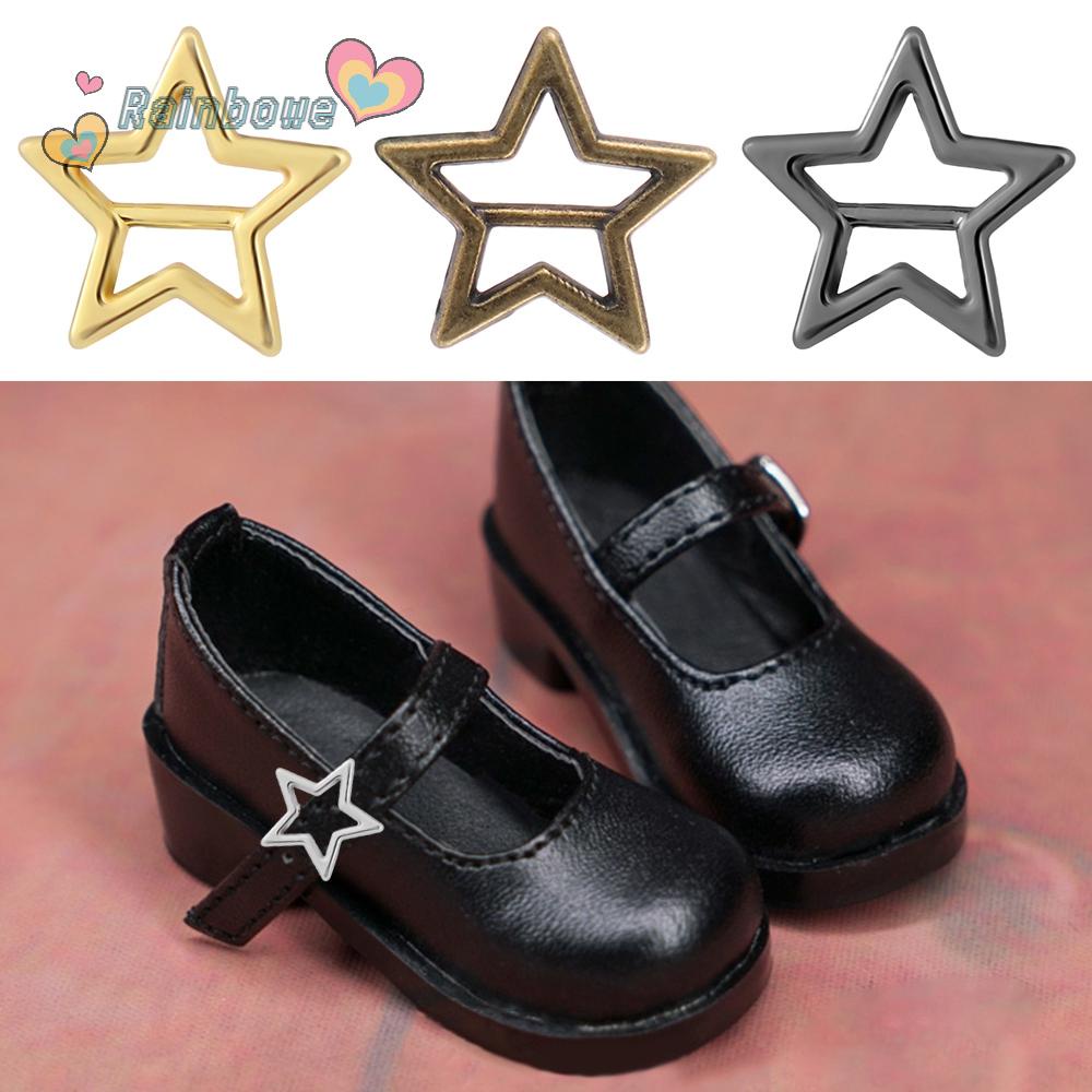 Set 20 Mô Hình Đồ Chơi Búp Bê Ngôi Sao Ba Cánh Màu Cầu Vồng Mini Siêu Nhỏ Mới Nhất