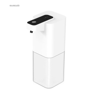 【GRCEKRIN】400ml Soap Dispenser USB Automatic Foam Soap Dispenser Infrared Motion Sensor