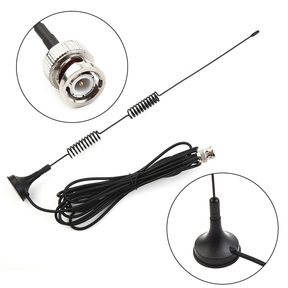 Ăng Ten Thu Sóng Radio Di Động BNC 25MHz - 1200MHz