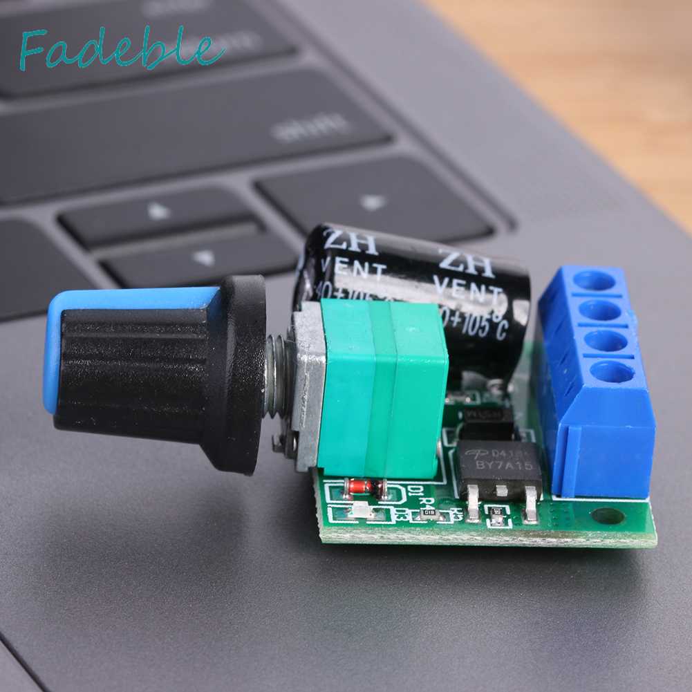 Mô-đun Điều Chỉnh Tốc Độ Động Cơ PWM 5A 90W DC 5V-35V