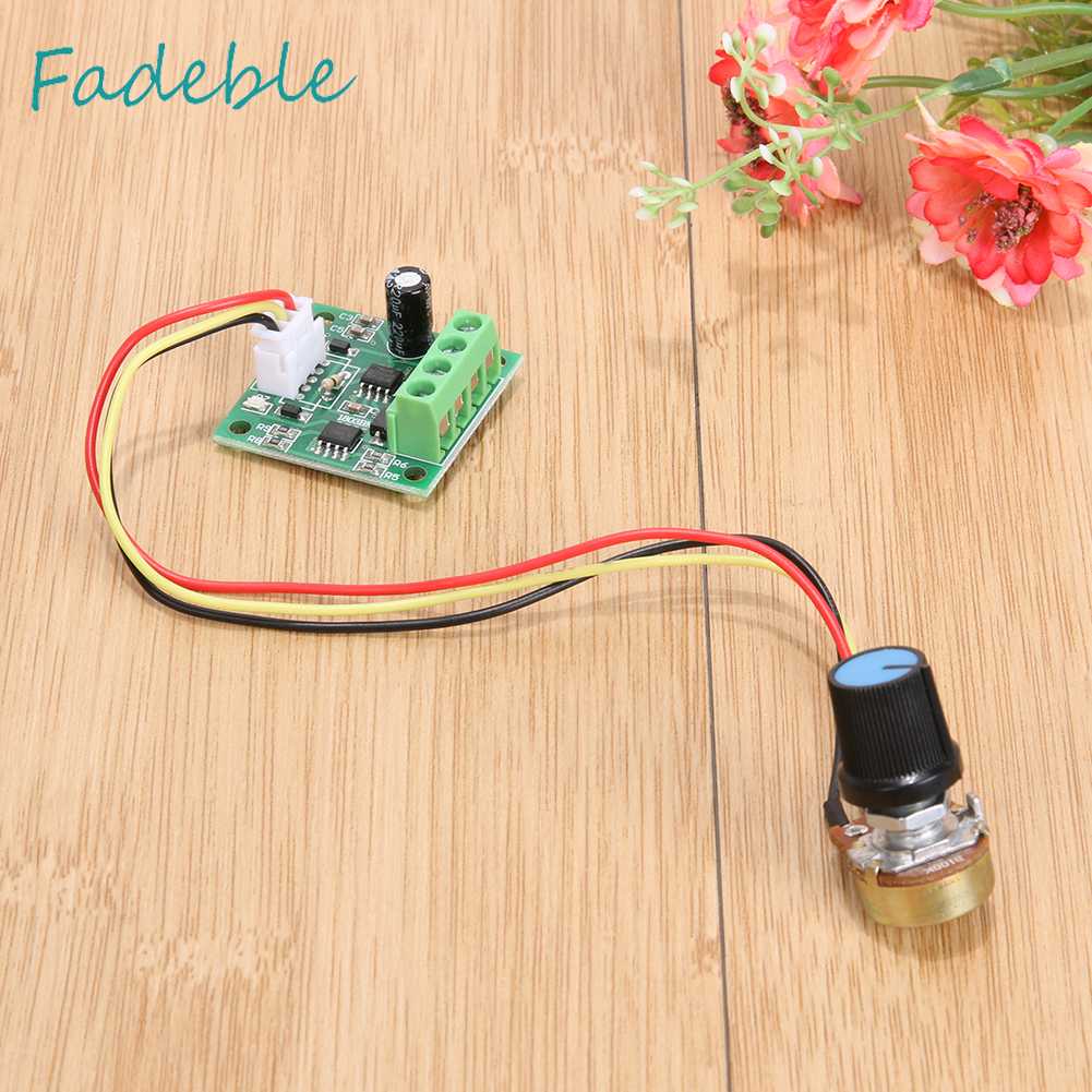 Mô-đun Điều Khiển Tốc Độ Động Cơ PWM DC 1.8V 3V 5V 6V 12V 2A