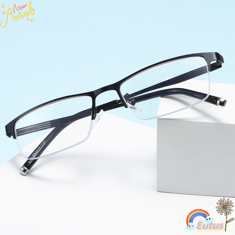 Kính Đọc Sách Chống Ánh Sáng Xanh Phong Cách Vintage Đơn Giản Cho Nam Và Nữ