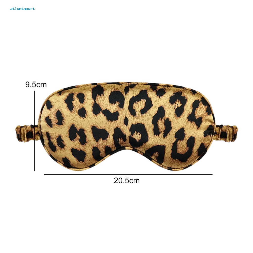 Túi Đựng Đồ Dùng Cao Cấp Tiện Dụng| Miếng Dán Che Mắt Co Giãn Thoáng Khí Mềm Mại Chống Ánh Sáng In Họa Tiết Da Báo Màu Vàng Đen